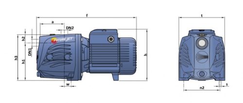 Pedrollo FUTURE JETm 2CX , önfelszívó elektromos szivattyú, 4 év garancia