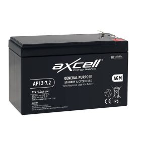   AXCELL indítóakkumulátor 12V-7.2A (118120069/0 helyettesítő)