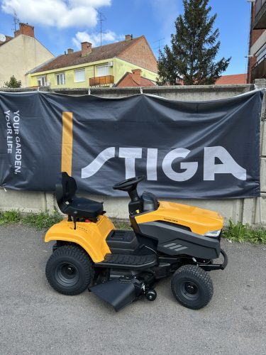 STIGA oldalkidobós fűnyíró traktor TORNADO 398 M