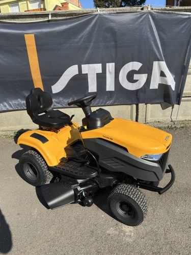 STIGA oldalkidobós fűnyíró traktor TORNADO 398