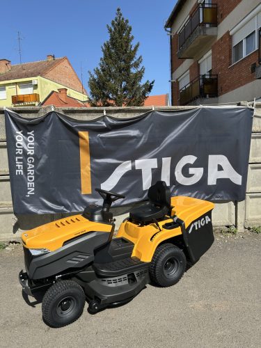 STIGA fűgyűjtős fűnyíró traktor ESTATE 598 W