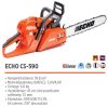 ECHO CS-590/45 benzinmotoros láncfűrész