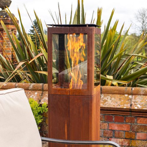 Qube kültéri pellet fűtés