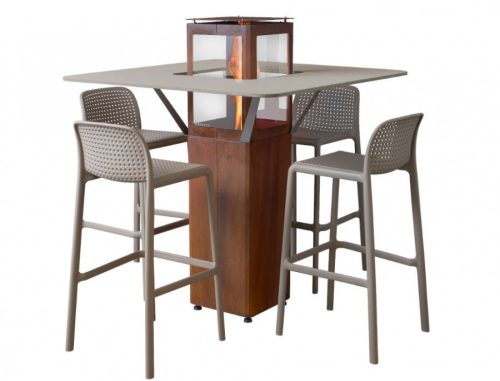 Qube kültéri pellet fűtés