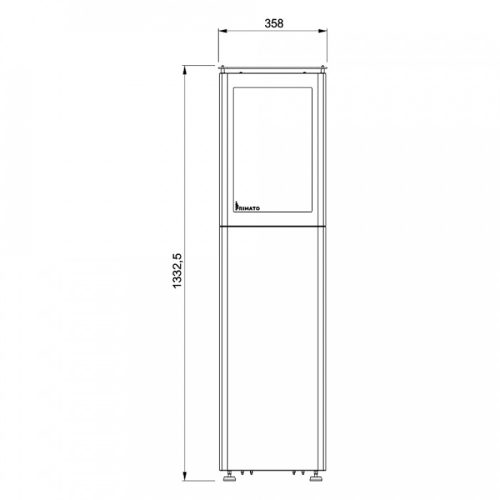 Qube kültéri pellet fűtés