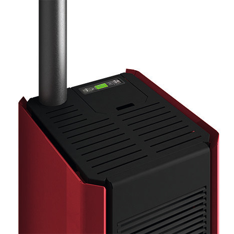 Ines pellet kályha (15,4 kW) Légcsatornázható