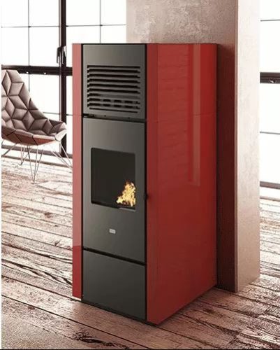 Nia pellet kályha (15,4 kW) Légcsatornázható 2 csatornával