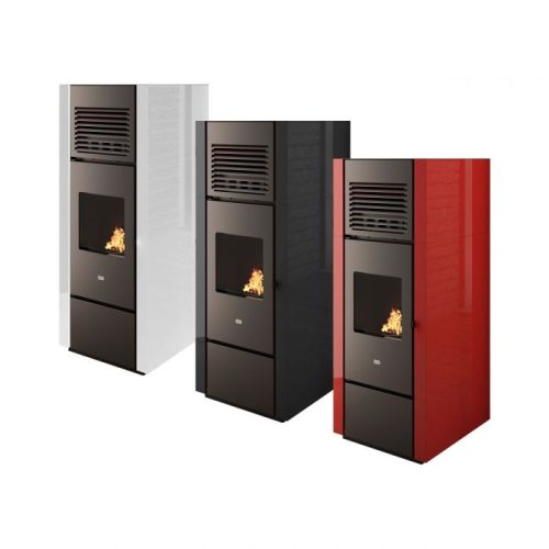 Nia pellet kályha (15,4 kW) Légcsatornázható 2 csatornával