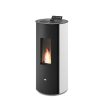 Manola pellet kályha (9,1 kW) Hermetikusan zárt. 19 kilós pellet tartály