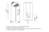 Manola pellet kályha (9,1 kW) Hermetikusan zárt. 19 kilós pellet tartály