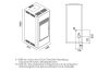 Karina pellet kályha (9,5 kW) 25 kilós pellet tartály