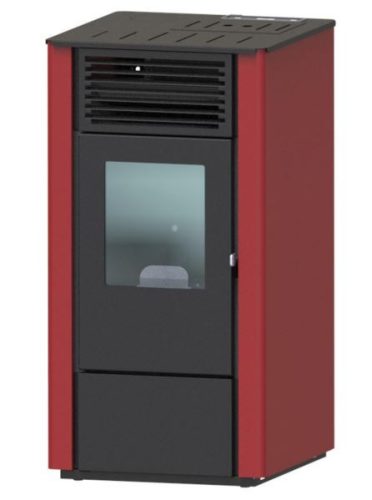 Carla pellet kályha (9,5 kW)    Új kályhánk verhetetlen áron. Légcsatornázható