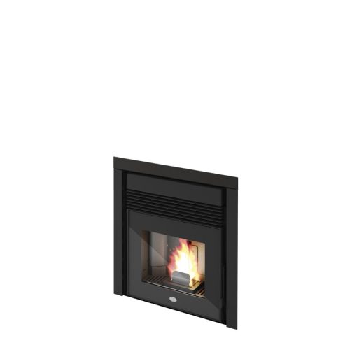 Andrea pellet kandalló (9,5 kW)  Légcsatornázható. Dupla ventilátorral