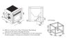 Andrea pellet kandalló (9,5 kW)  Légcsatornázható. Dupla ventilátorral