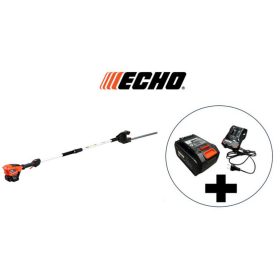  ECHO DHCA-310 akkumulátoros magassági sövényvágó (2 Ah akkumulátorral és töltővel)