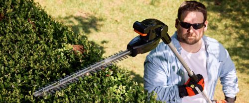 ECHO DHCA-310 akkumulátoros magassági sövényvágó (akkumulátor és töltő nélkül)