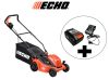 ECHO DLM-310/35P akkumulátoros fűnyíró (4 Ah akkumulátorral és töltővel)