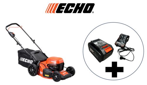 ECHO DLM-310/46P akkumulátoros fűnyíró (4 Ah akkumulátorral és töltővel)