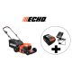 ECHO DLM-310/46P akkumulátoros fűnyíró (4 Ah akkumulátorral és töltővel)