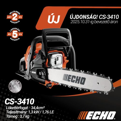 ECHO CS-3410 benzinmotoros láncfűrész